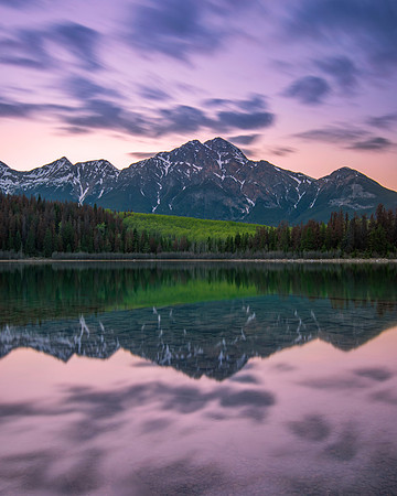 Pyramid Mountain Sunset