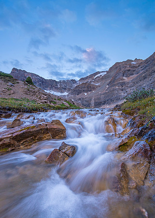 Devon Lake Waterfalls long exposure