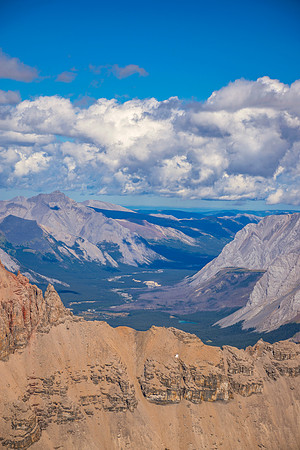 Looking east to the prairies