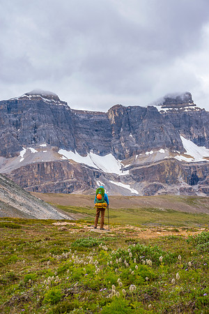 Heading back up to N. Molar Pass