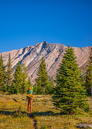 Heading NW on the Pipestone Highline